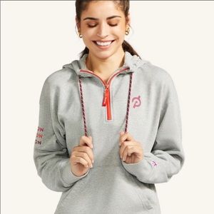 Peloton TWGF Relaxed 1/2 Zip Hoodie NWT